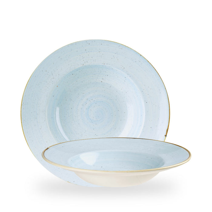 Stonecast Duck Egg Profile Piatto Fondo Con Falda Grande 10.90" Box 12 - SDESVWBL1