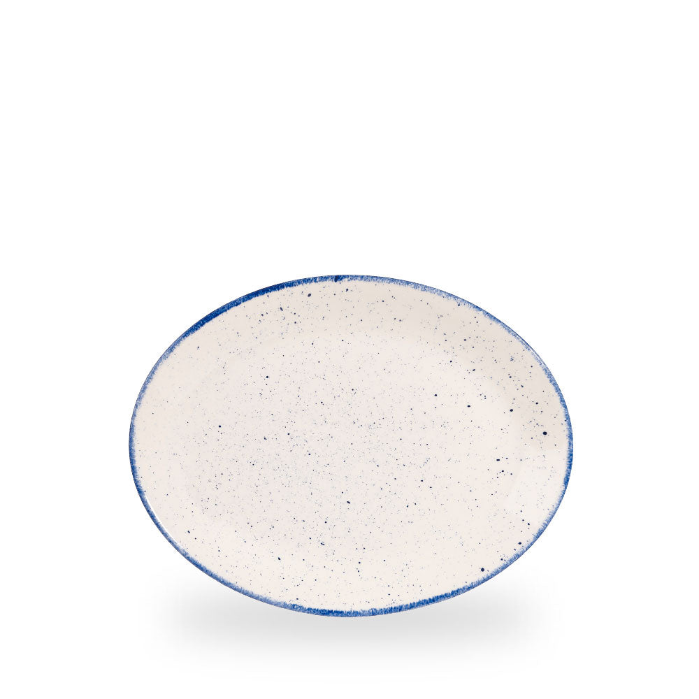 Stonecast Hints Indigo Piatto Ovale 10" Box 12 - SHBID10 1