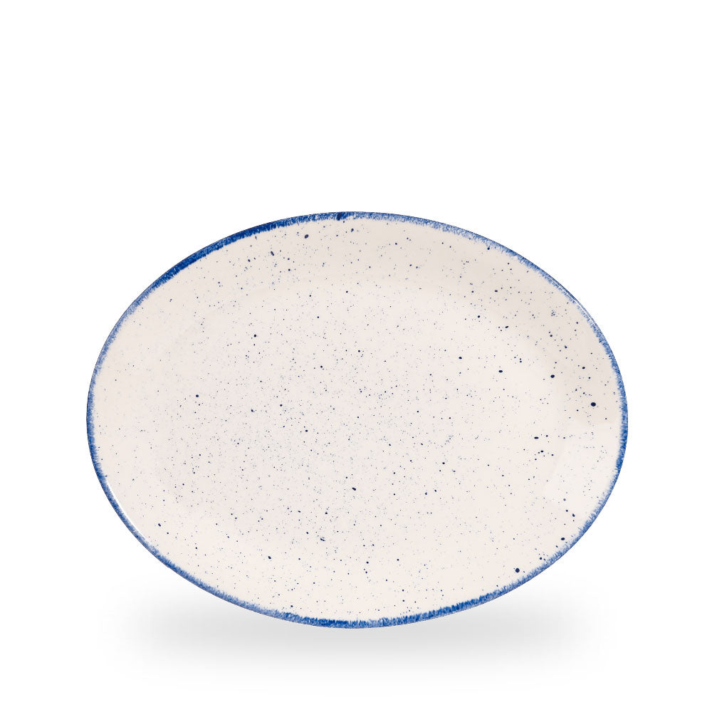 Stonecast Hints Indigo Piatto Ovale 12" Box 12 - SHBID12 1