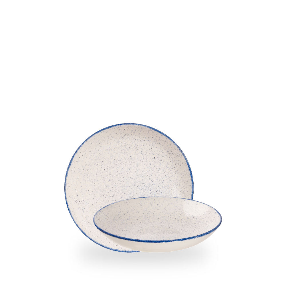 Stonecast Hints Indigo Evolve Coppetta Coupe 7 1/4" Box 12 - SHBIEVB71