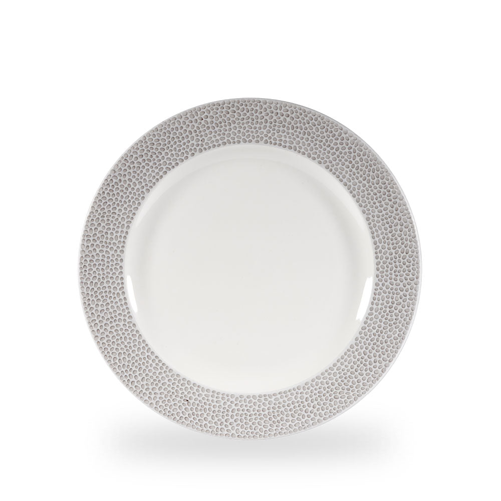 Isla Spinwash Shale Grey Piatto Con Piede 10 7/8" Box 12 - SHISIF581