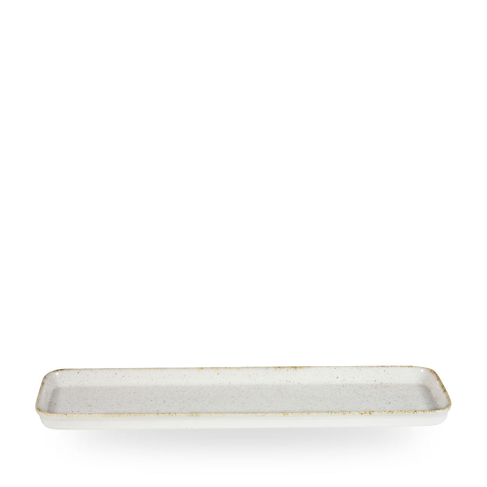 Stonecast Hints Barley White 2/4 Flat Vassoio 21 X 6" Box 4 - SHWHSLBD1