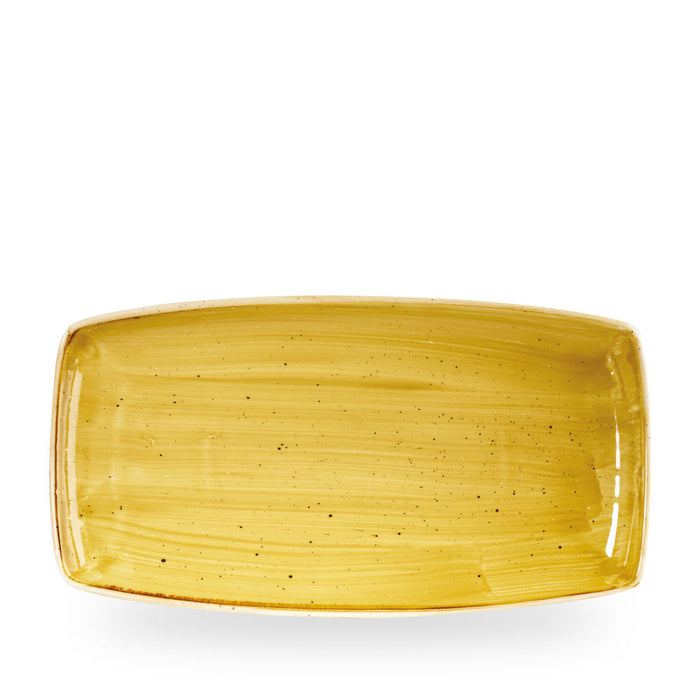Stonecast Mustard Piatto Rettangolare 34.5Cm Box 6 - SMSSOP141