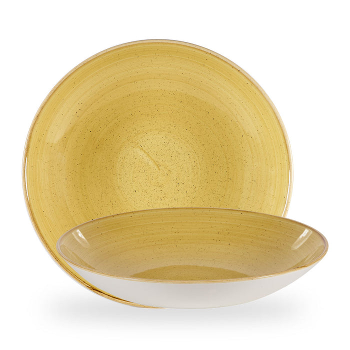 Stonecast Mustard Piatto Fondo Grande12" Box 6 - SMSSPLC21