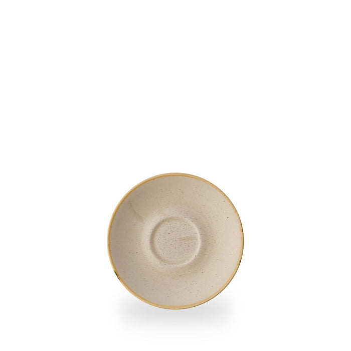 Stonecast Nutmeg Cream Cafe Cappuccino Sottotazza 6.25" Box 12 - SNMSCSS 1