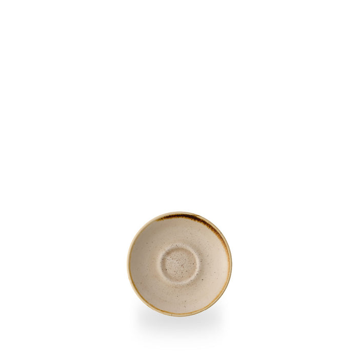 Stonecast Nutmeg Cream Cafe Espresso Sottotazza 4.5" Box 12 - SNMSESS 1