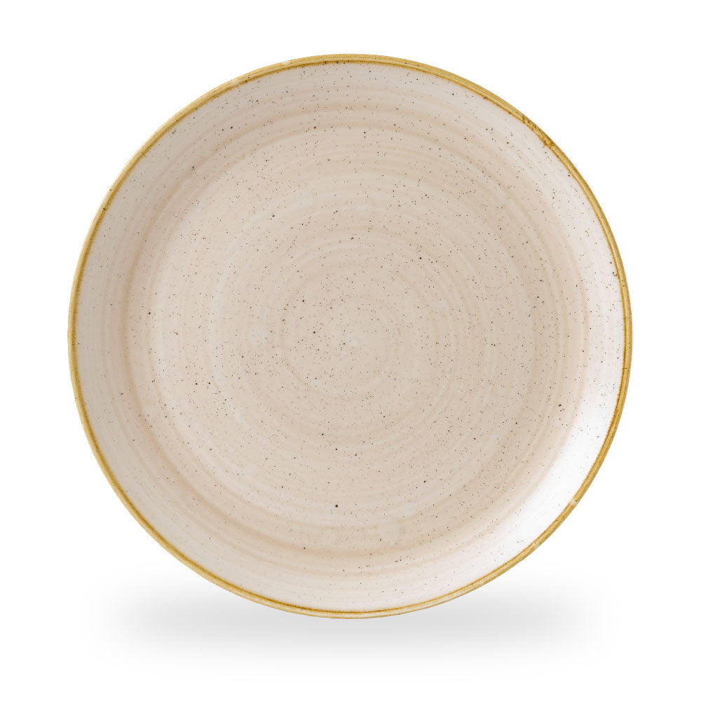 Stonecast Nutmeg Cream Evolve Piatto Piano Coupe 11.25" Box 12 - SNMSEV111