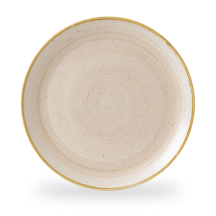 Stonecast Nutmeg Cream Evolve Piatto Piano Coupe 11.25" Box 12 - SNMSEV111