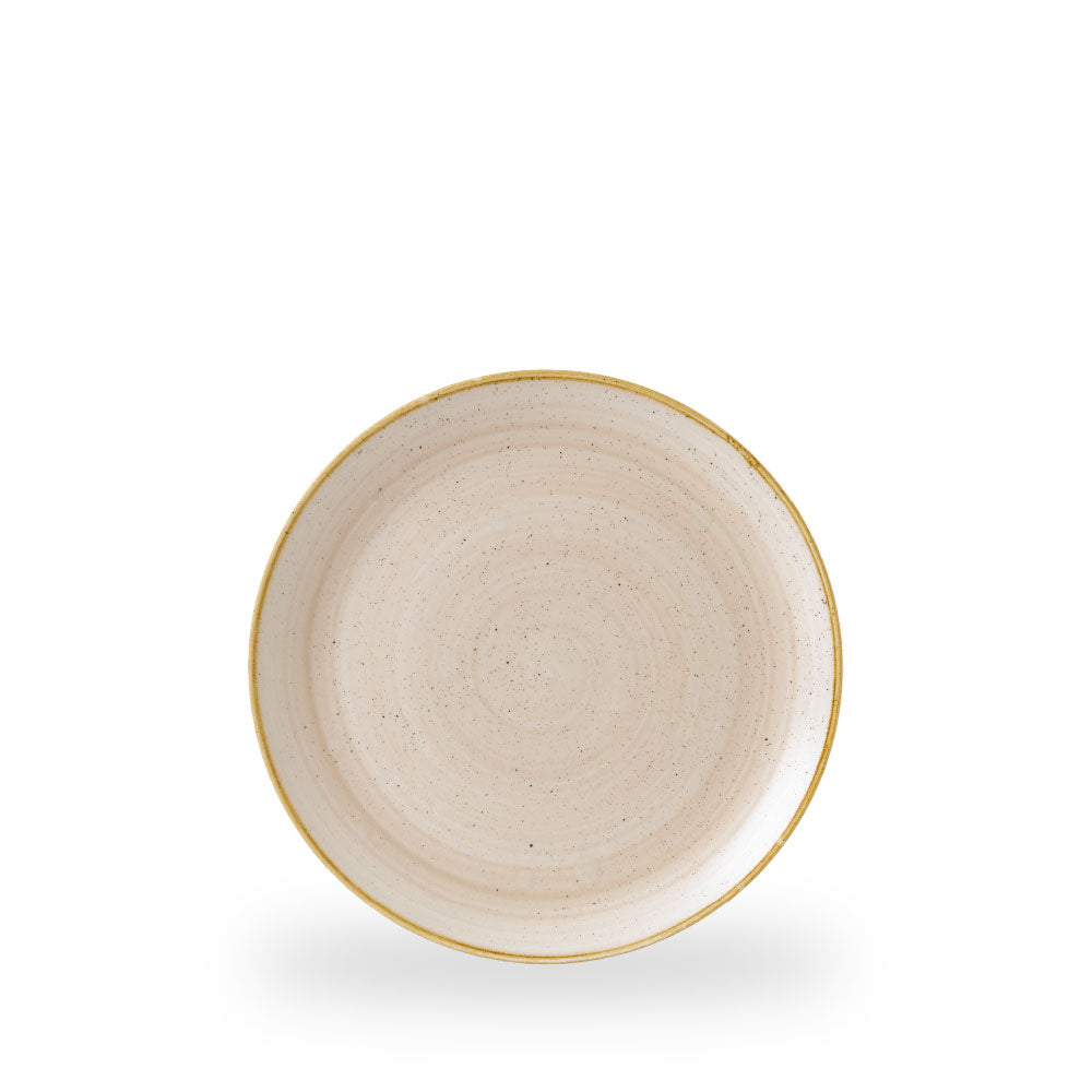 Stonecast Nutmeg Cream Evolve Piatto Piano Coupe 8.67" Box 12 - SNMSEVP81