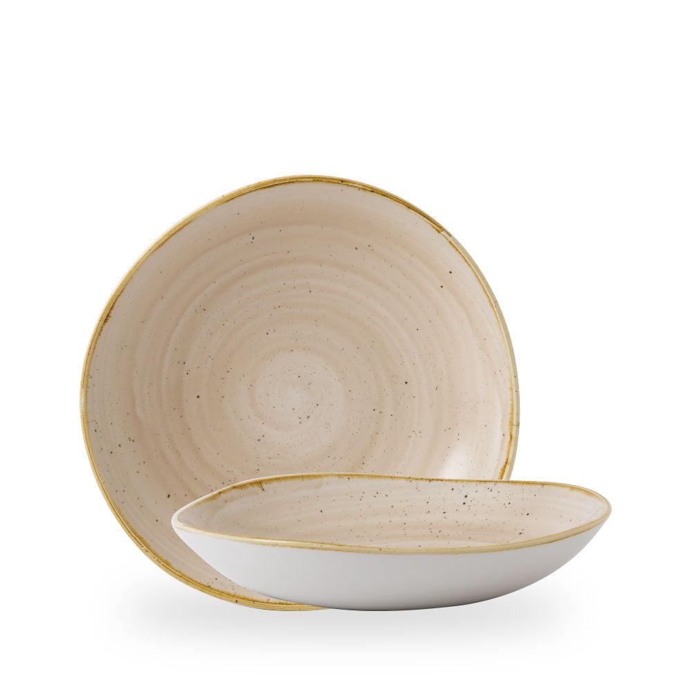 Stonecast Nutmeg Cream Piatto Fondo Organic 25.3Cm Box 12 - SNMSOGB11