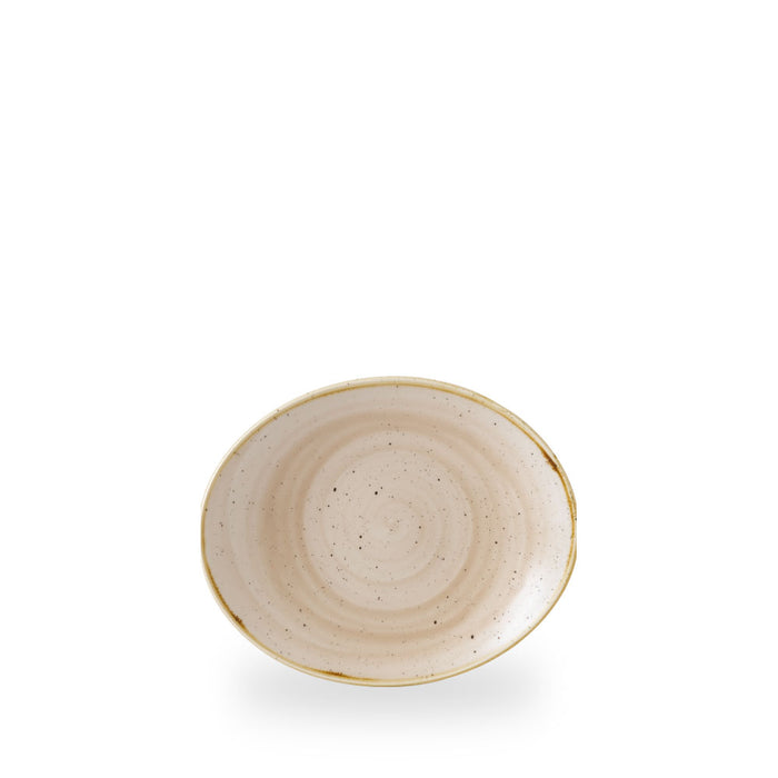Stonecast Nutmeg Cream Orbit Piatto Ovale Coupe 19.7Cm Box 12 - SNMSOP7 1