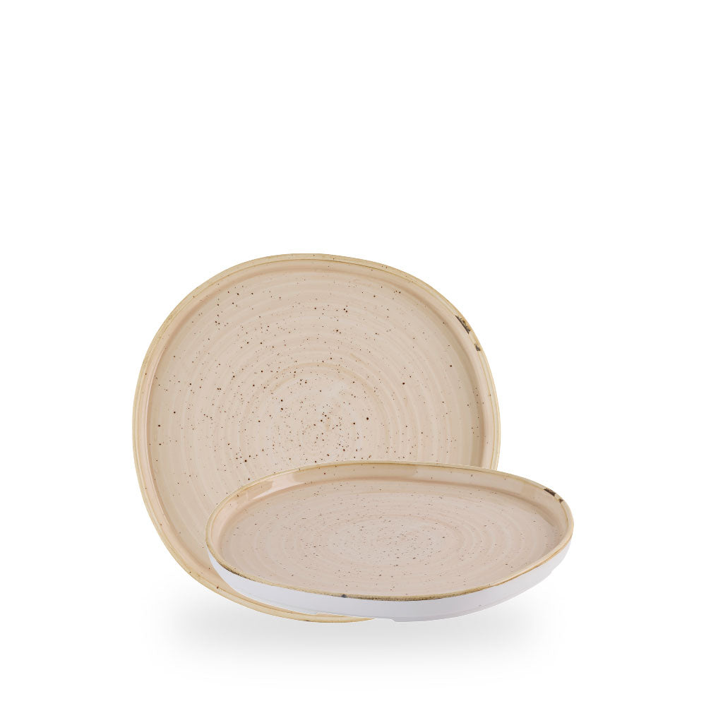 Stonecast Nutmeg Cream Organic Piatto Walled Box 6 - SNMSOW211