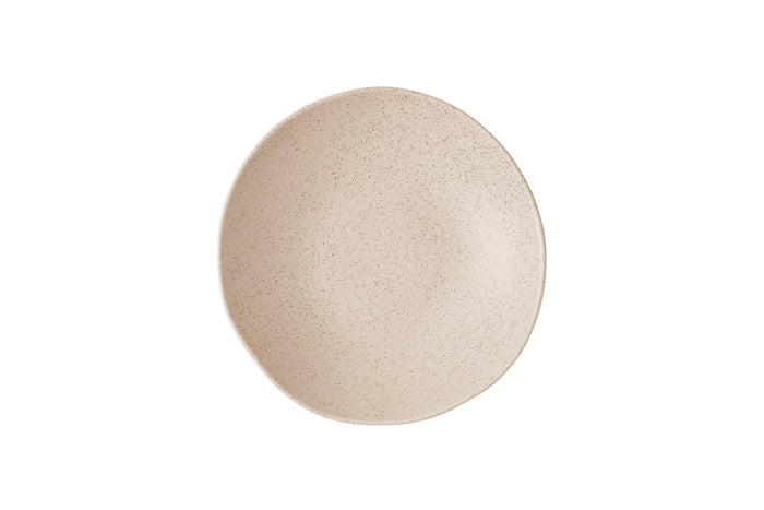 Stonecast Nutmeg Cream Natural Organic Coupe Bowl 8 5/8" Box 6 - SNMSPB221