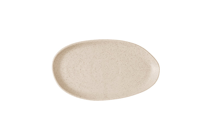Stonecast Nutmeg Cream Natural Organic Platter 10 1/4 X 5 7/8 Box 6 - SNMSPLA21