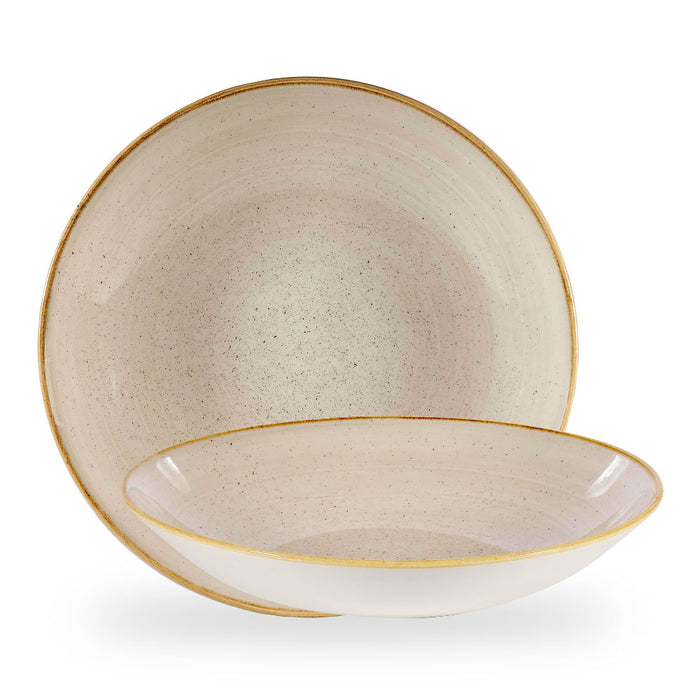 Stonecast Nutmeg Cream Piatto Fondo Grande12" Box 6 - SNMSPLC21