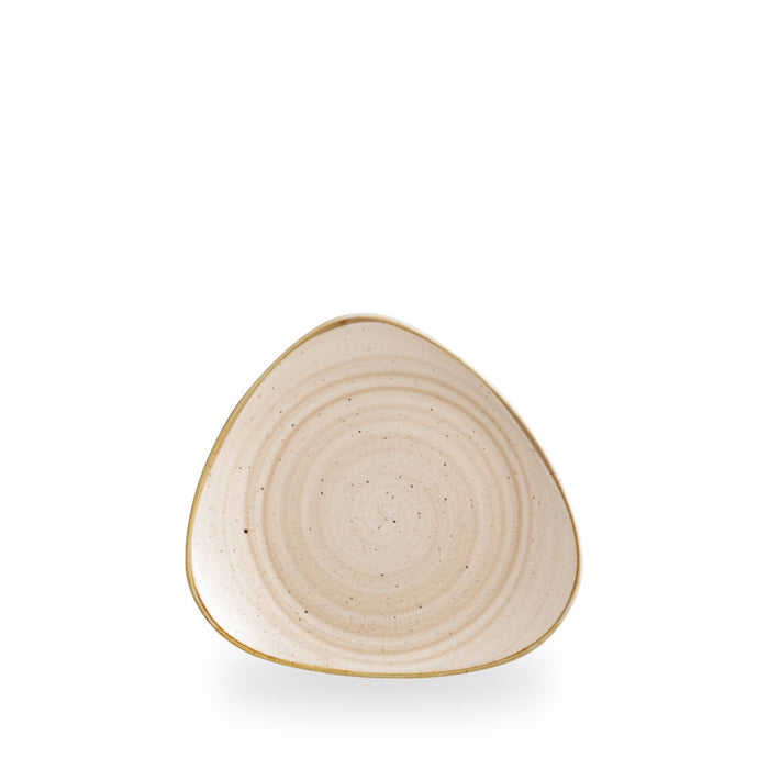 Stonecast Nutmeg Cream Piatto Triangolare 19.2Cm Box 12 - SNMSTR7 1