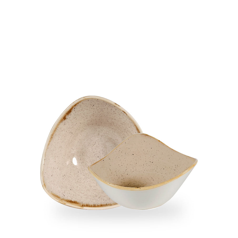 Stonecast Nutmeg Cream Coppetta Triangolare 7" Box 12 - SNMSTRB71