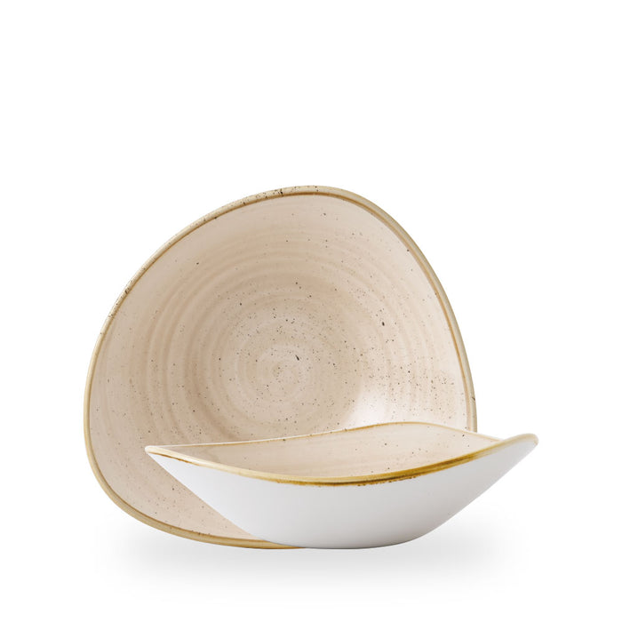 Stonecast Nutmeg Cream Coppetta Triangolare 9" Box 12 - SNMSTRB91
