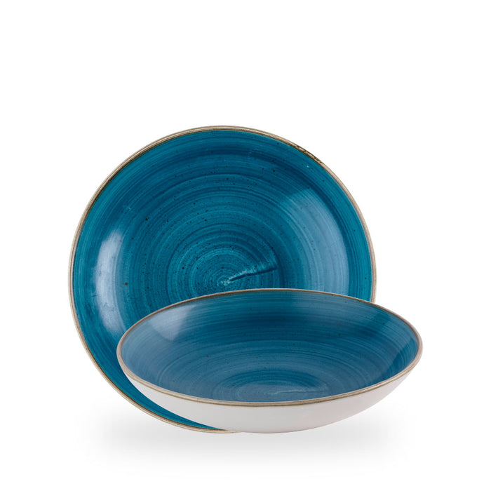 Stonecast Java Blue Evolve Piatto Fondo 9.75" Box 12 - SNTSEVB91