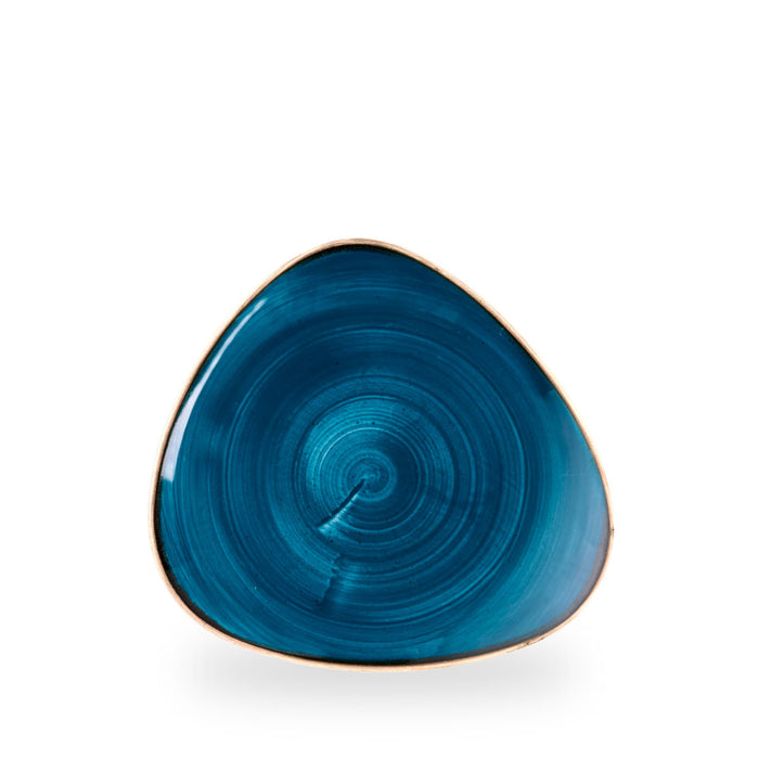 Stonecast Java Blue Piatto Triangolare 9" Box 12 - SNTSTR9 1