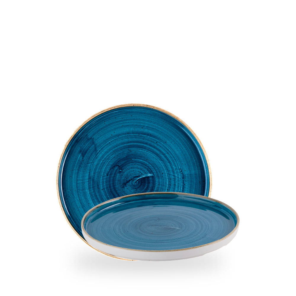 Stonecast Java Blue Piatto Walled Box 6 - SNTSWP211