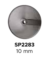 Horecatech SP2283 - Disco per affettare in alluminio 10 mm (una lama)