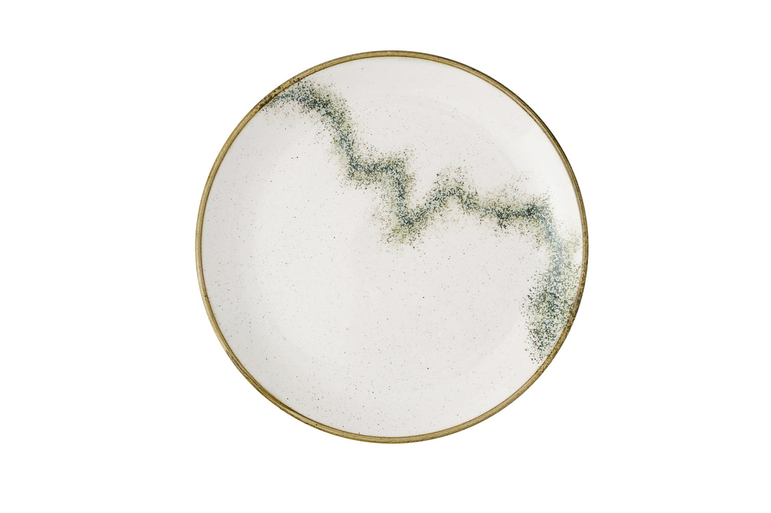 Stonecast Spice Barley White Evolve Piatto Coupe 11.25" Box 12 - SPBWEV111
