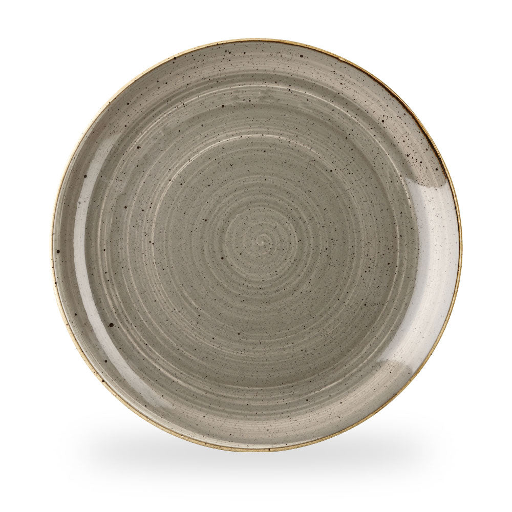 Stonecast Grey Coupe Evolve Piatto Piano Box 6 - SPGSEV121