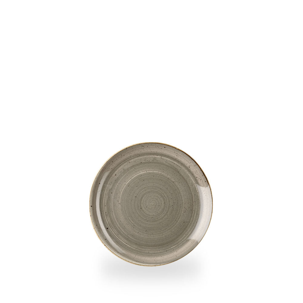 Stonecast Grey Evolve Piatto Piano Coupe 16.5Cm Box 12 - SPGSEVP61