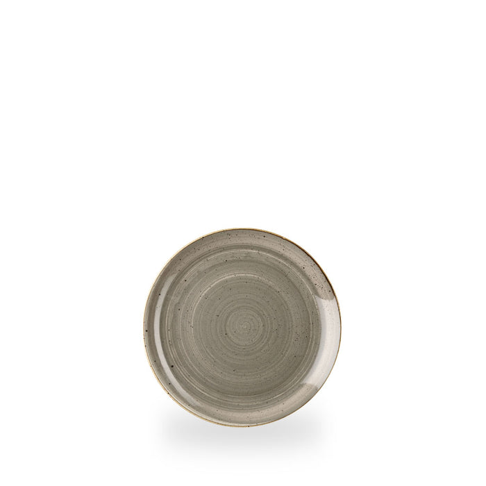 Stonecast Grey Evolve Piatto Piano Coupe 16.5Cm Box 12 - SPGSEVP61