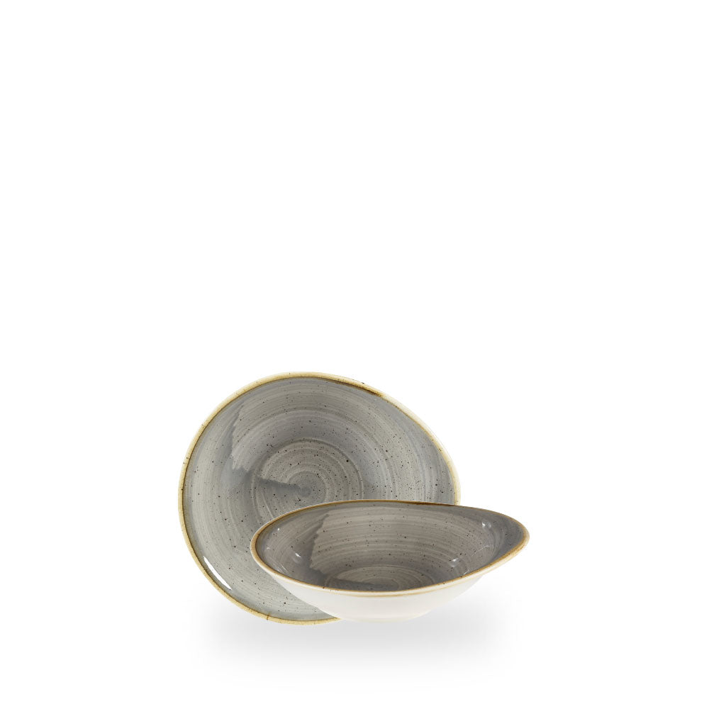 Stonecast Grey Ciotolina Con Manico 6 3/8X5 5/8" Box 12 - SPGSID6 1