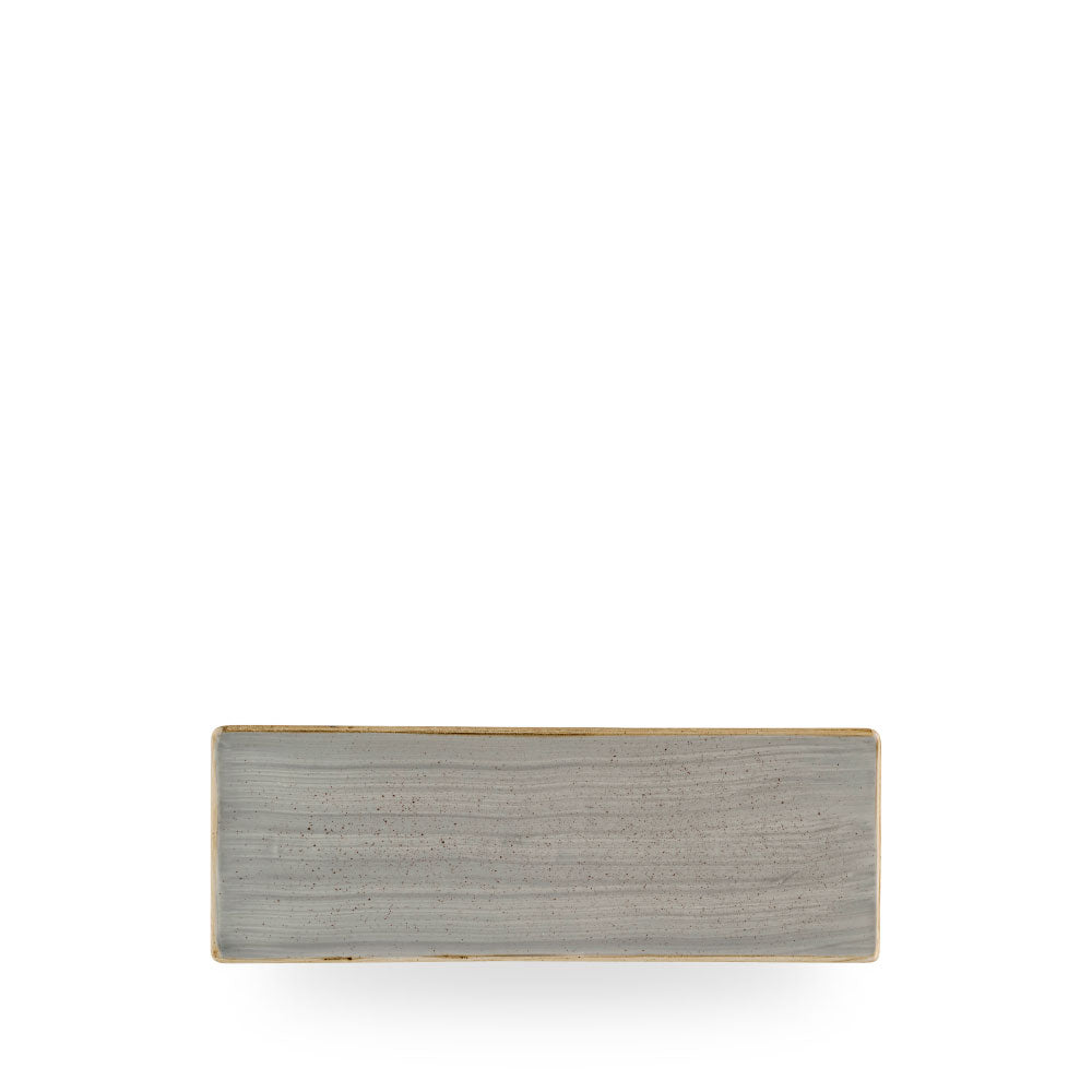 Stonecast Grey Piatto Rettangolare 25X9Cm Box 6 - SPGSOF231
