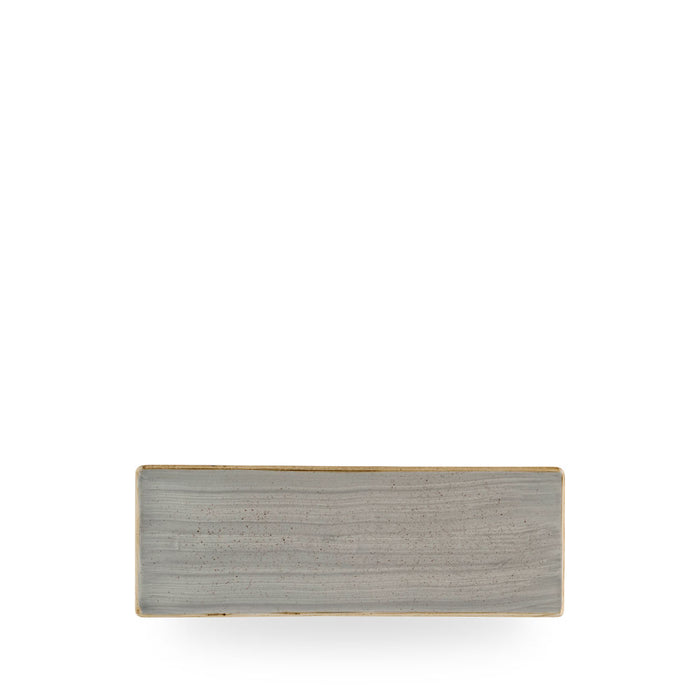 Stonecast Grey Piatto Rettangolare 25X9Cm Box 6 - SPGSOF231