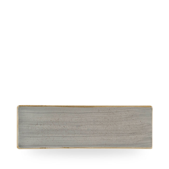 Stonecast Grey Piatto Rettangolare 33X11Cm Box 6 - SPGSOF331