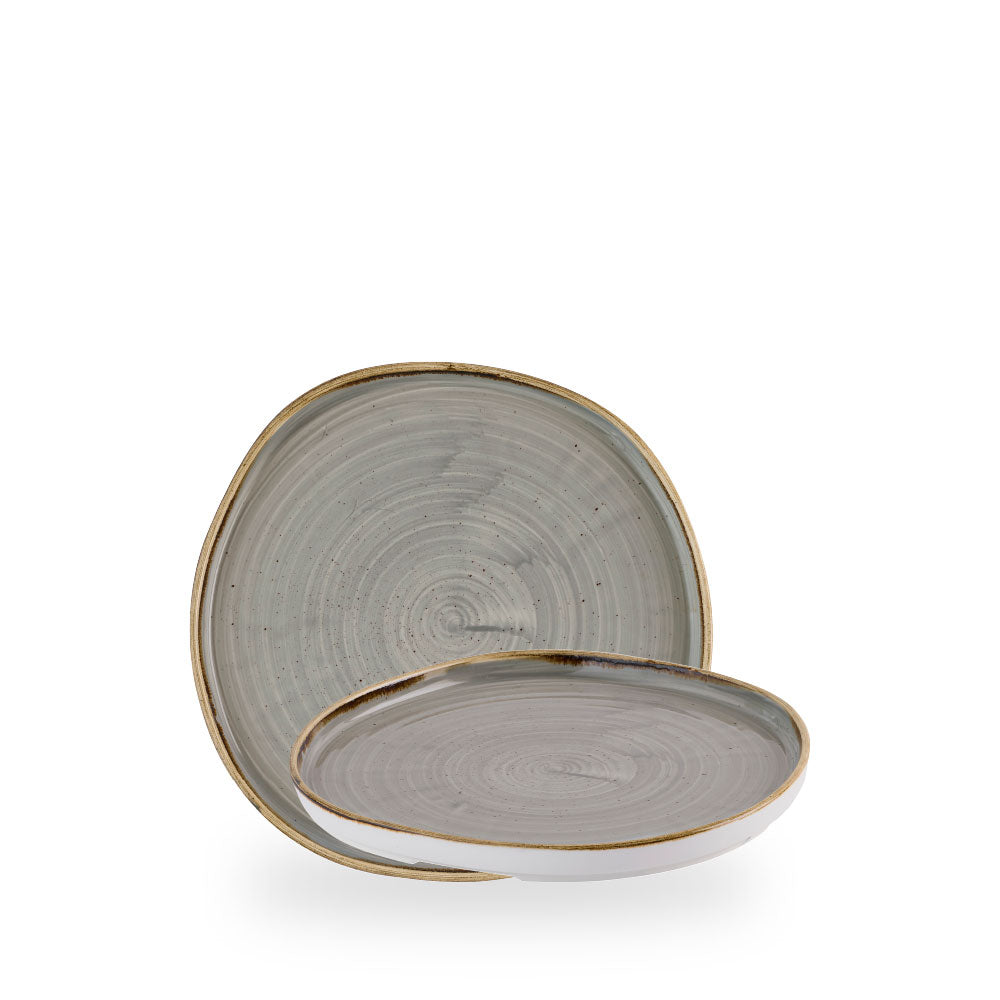 Stonecast Grey Organic Piatto Walled Box 6 - SPGSOW211