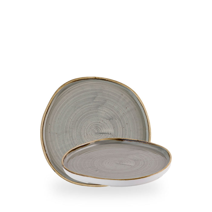 Stonecast Grey Organic Piatto Walled Box 6 - SPGSOW211