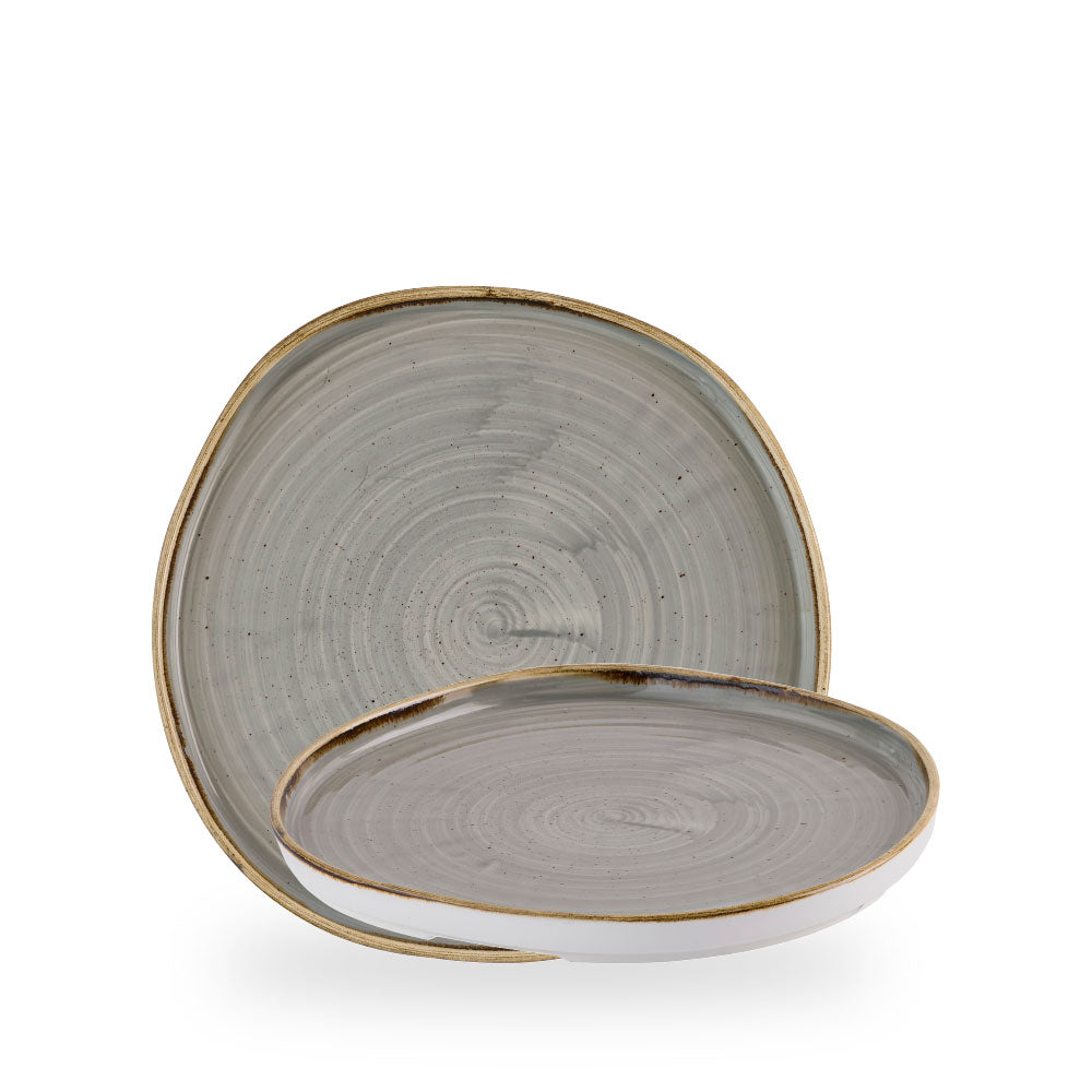Stonecast Grey Organic Piatto Walled Box 6 - SPGSOW261