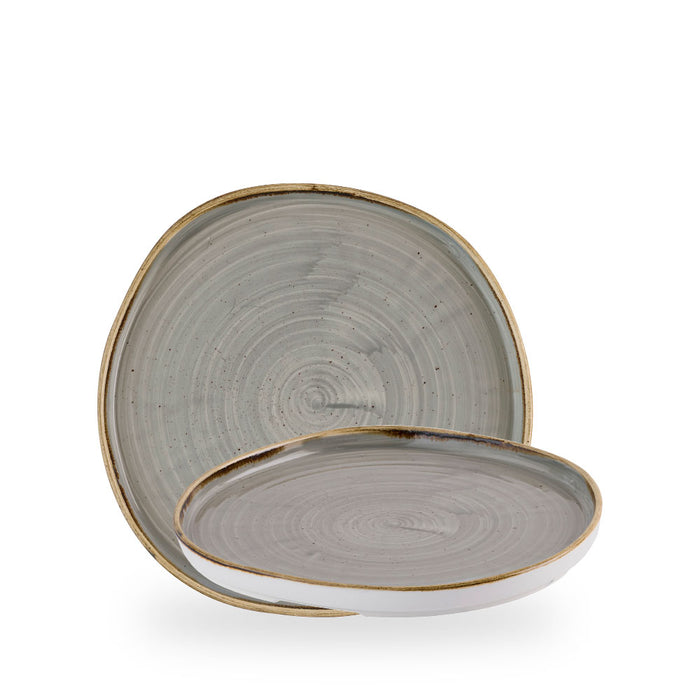 Stonecast Grey Organic Piatto Walled Box 6 - SPGSOW261
