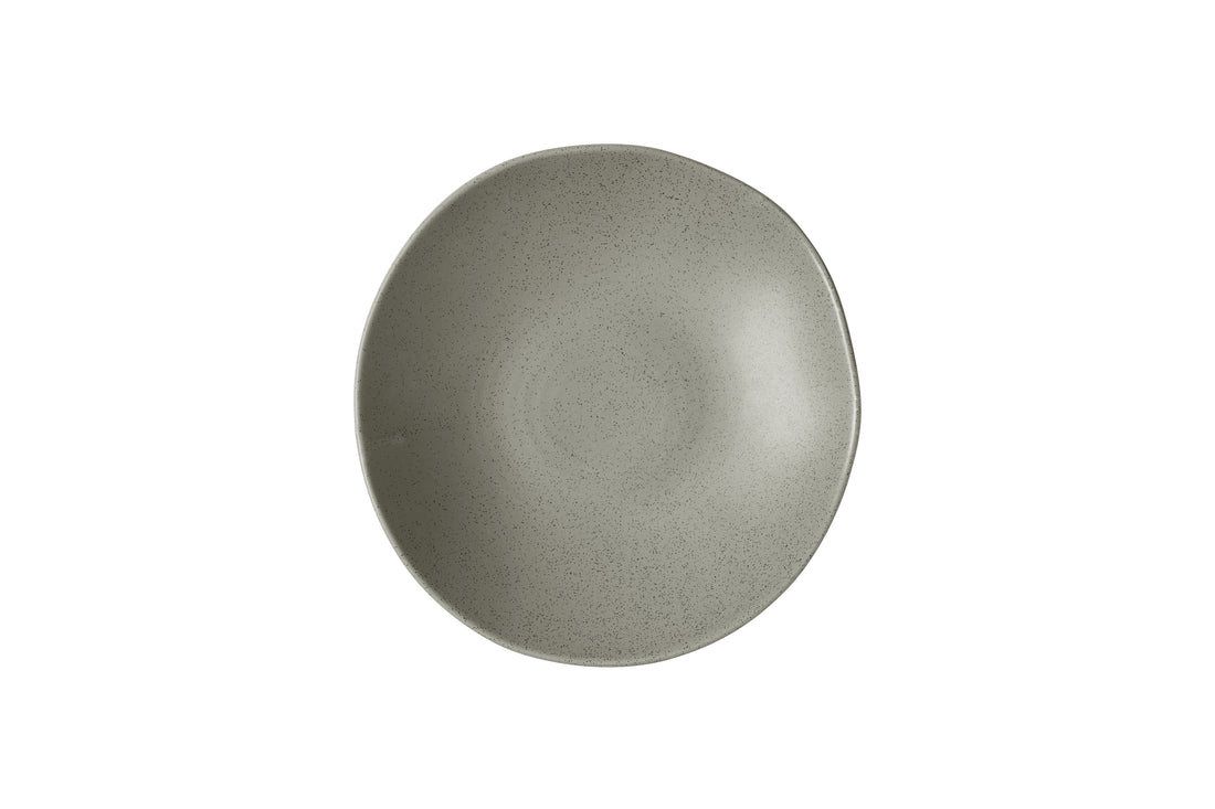 Stonecast Grey Natural Organic Coupe Bowl 8 5/8" Box 6 - SPGSPB221