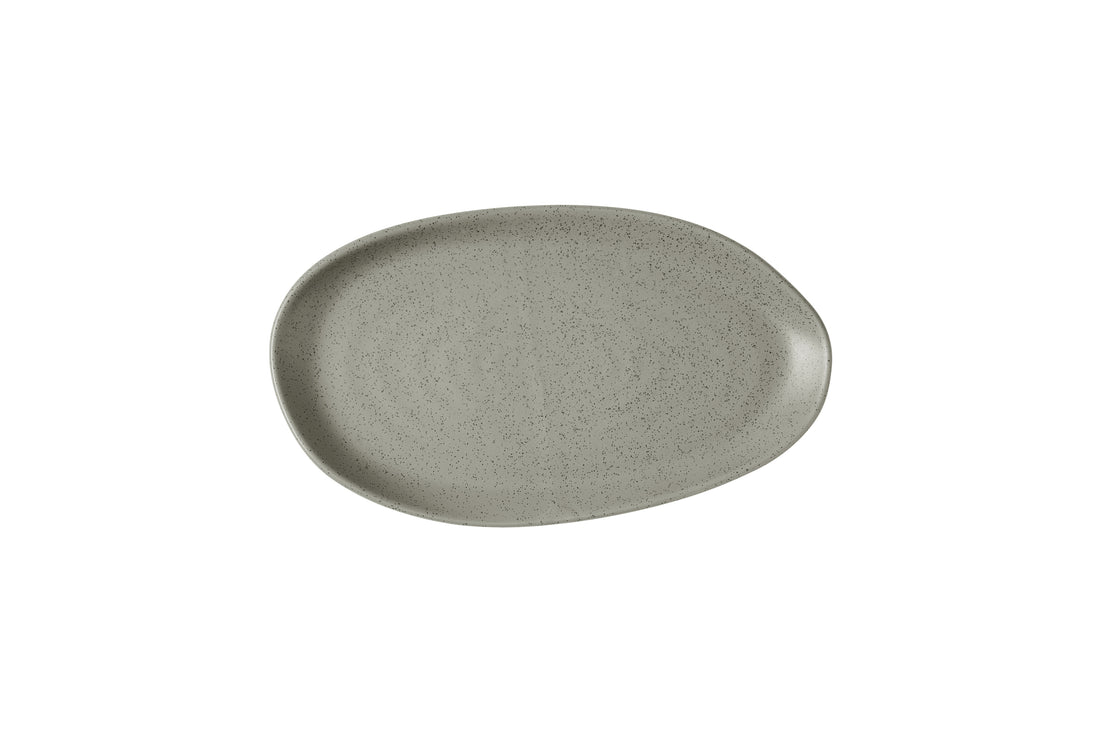Stonecast Grey Natural Organic Platter 10 1/4 X 5 7/8 Box 6 - SPGSPLA21