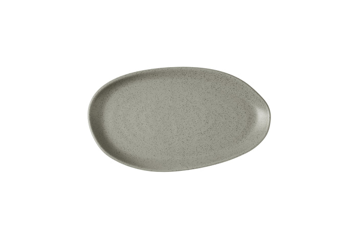Stonecast Grey Natural Organic Platter 10 1/4 X 5 7/8 Box 6 - SPGSPLA21