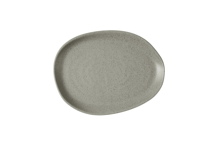 Stonecast Grey Natural Organic Platter 10 1/4 X 7 7/8 Box 6 - SPGSPLA31