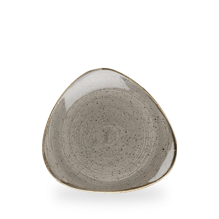 Stonecast Grey Piatto Triangolare Box 12 - SPGSTR9 1