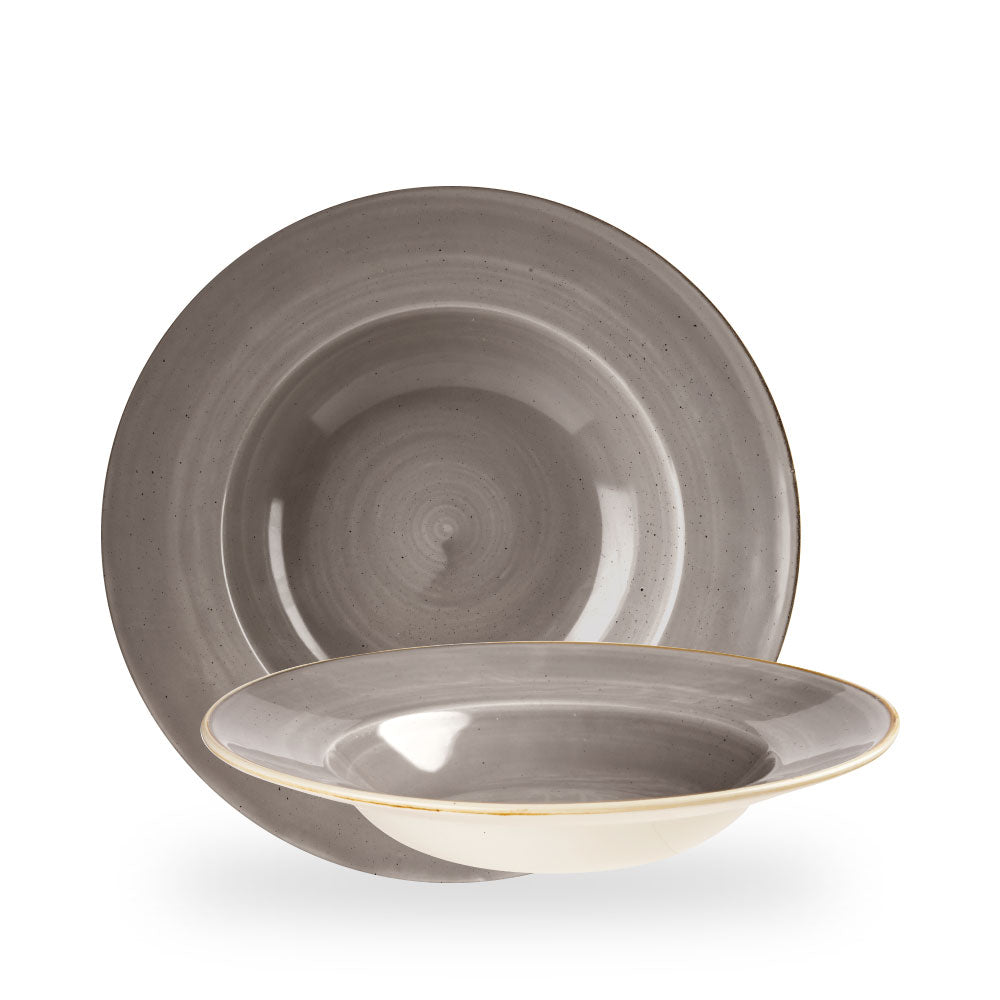 Stonecast Grey Profile Piatto Pasta Bowl Largo 27.69Cm Box 12 - SPGSVWBL1