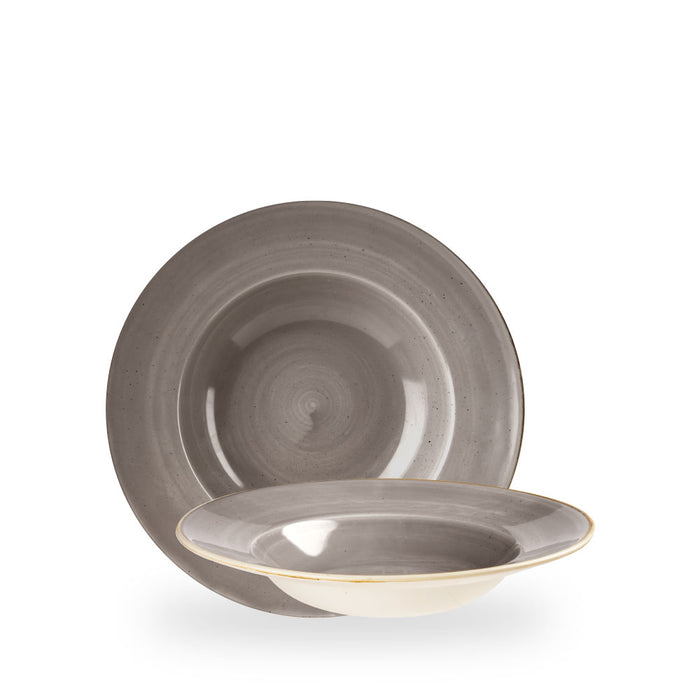 Stonecast Grey Profile Piatto Fondo Con Falda Media 23.88Cm Box 12 - SPGSVWBM1