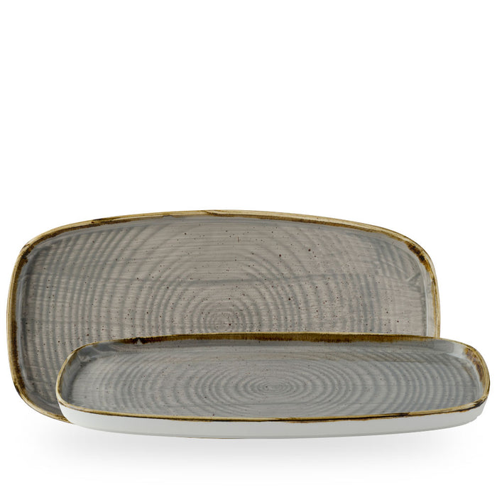 Stonecast Grey Piatto Rettangolare Chefss 12 5/8X7 1/4" Box 6 - SPGSWO341