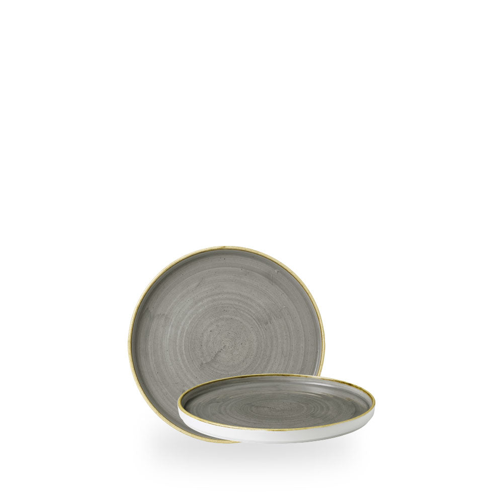 Stonecast Grey Piatto Walled" Box 6 - SPGSWP161