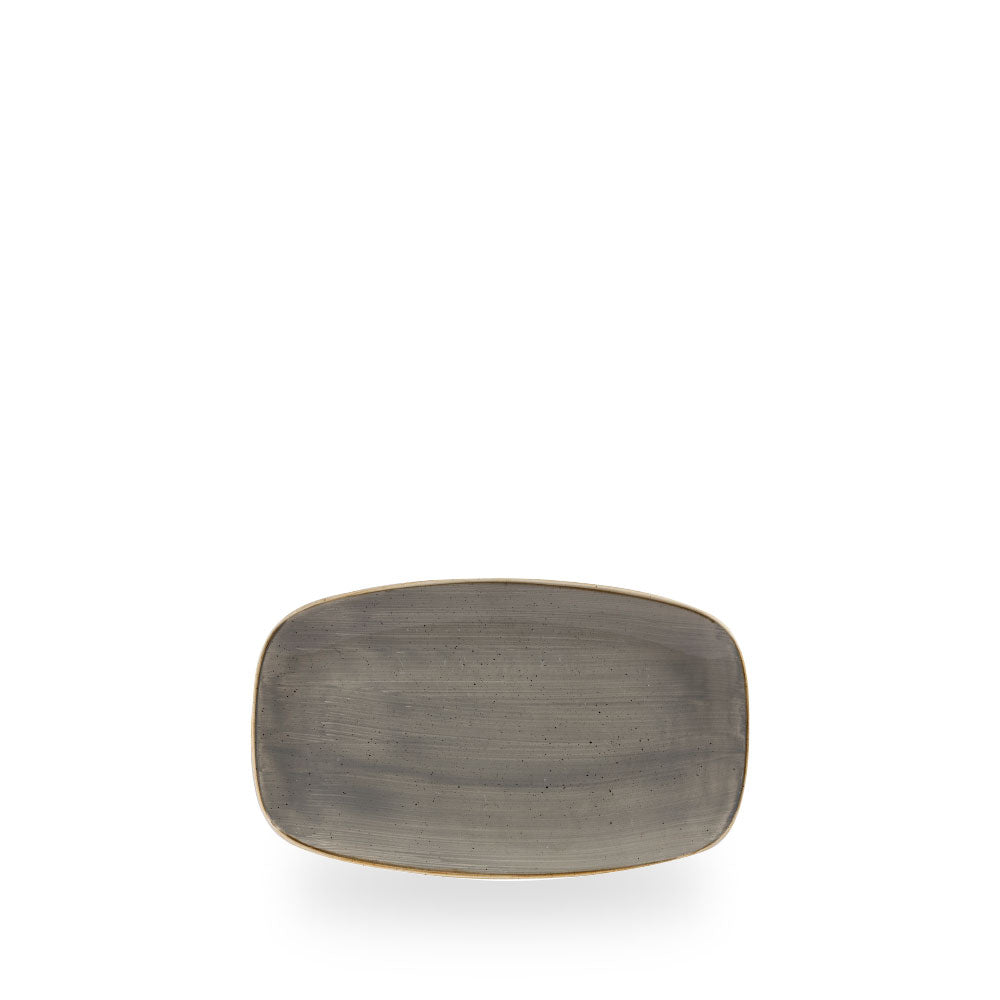 Stonecast Grey Piatto Rettangolare Chefs 7 4/5 X 4 3/4" Box 12 - SPGSXO7 1