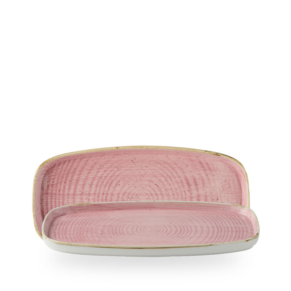 Stonecast Petal Pink Piatto Rettangolare Chefss 11 5/8X5 7/8" Box 6 - SPPSWO291