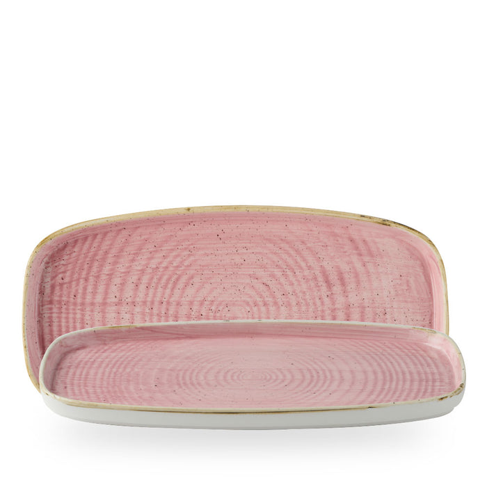Stonecast Petal Pink Piatto Rettangolare Chefss 12 5/8X7 1/4" Box 6 - SPPSWO341